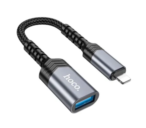Перехідник Hoco UA24 Lightning to USB 2.0