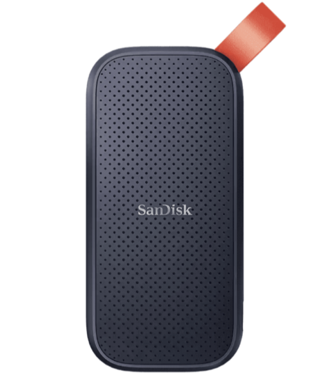 SanDisk Portable SSD 2TB 520MB/s USB 3.2 Gen2 External Solid State Drive (SDSSDE30-2T00-G26)