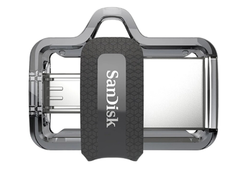 Флеш пам'ять 16GB SanDisk Ultra Dual OTG Black (SDDD3-016G-G46)