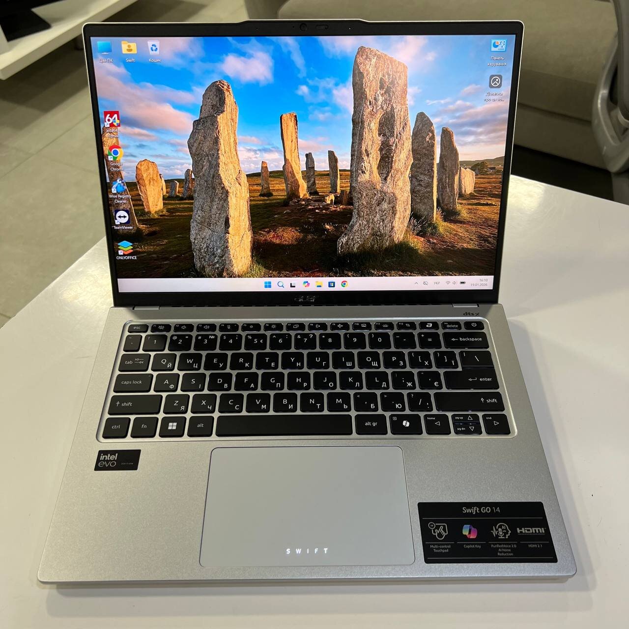 Acer Swift Go 14 Intel Core Ultra 7 155H/16Gb/1Tb SSD/Win11 (вживаний)