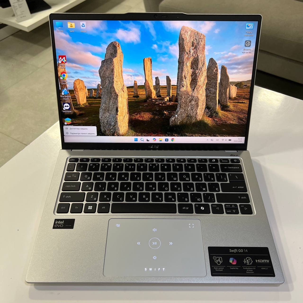 Acer Swift Go 14 Intel Core Ultra 7 155H/16Gb/1Tb SSD/Win11 (вживаний)