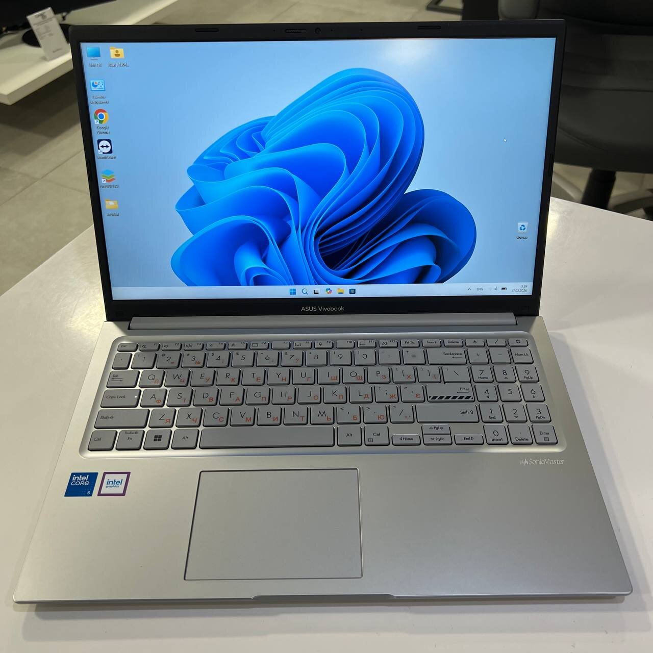 Asus VivoBook 15 F1504V Intel Core 5 120U/16Gb/512Gb SSD/Win11 (вживаний)