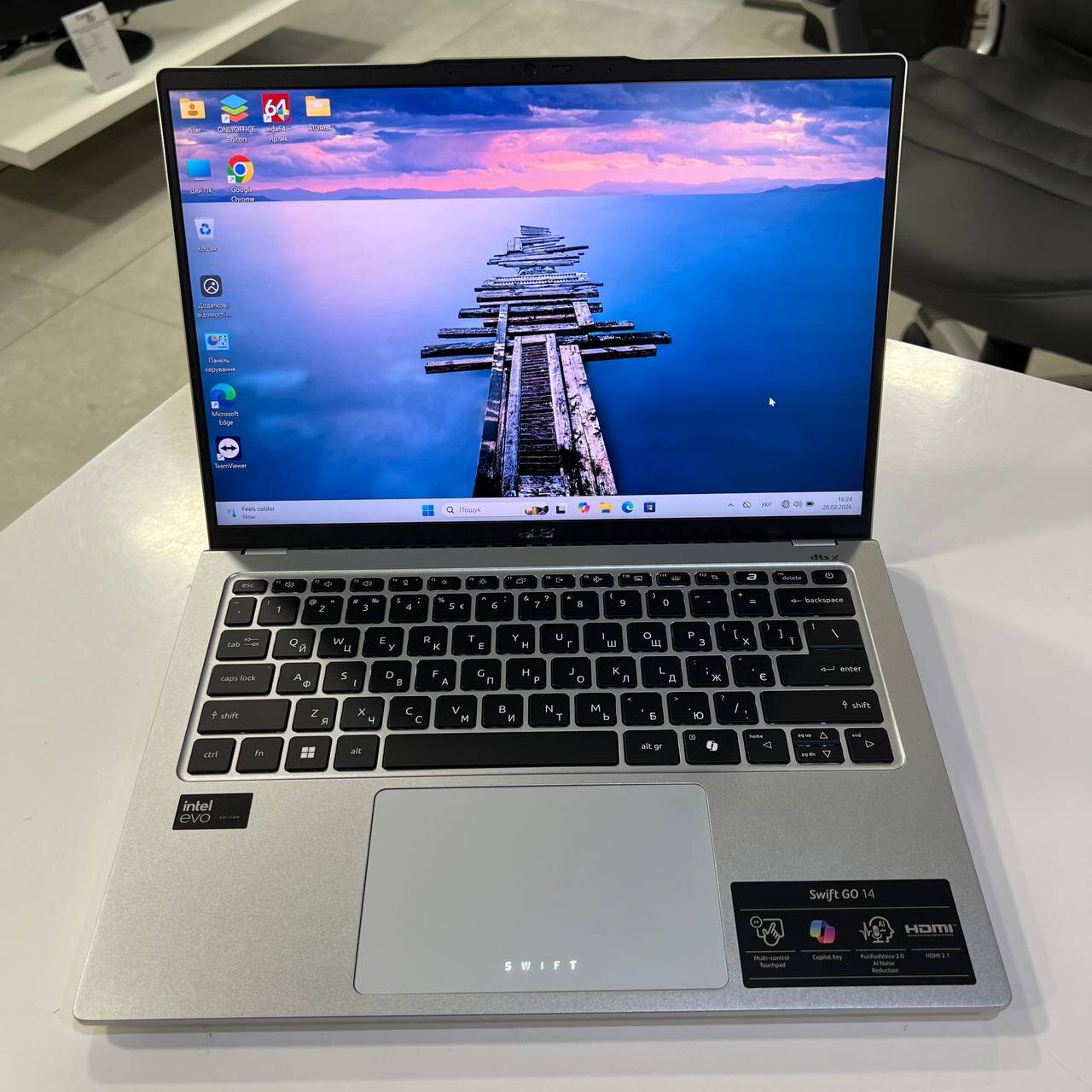 Acer Swift Go 14 Intel Core Ultra 7 155H/16Gb/1Tb SSD/Win11 (вживаний)