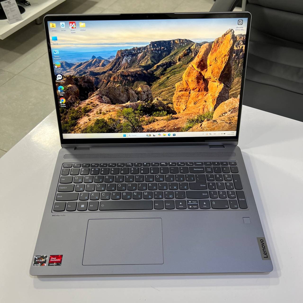 Lenovo Ideapad Flex 5 16 Ryzen 7 7730U/16Gb/512Gb SSD/Win11 (вживаний)