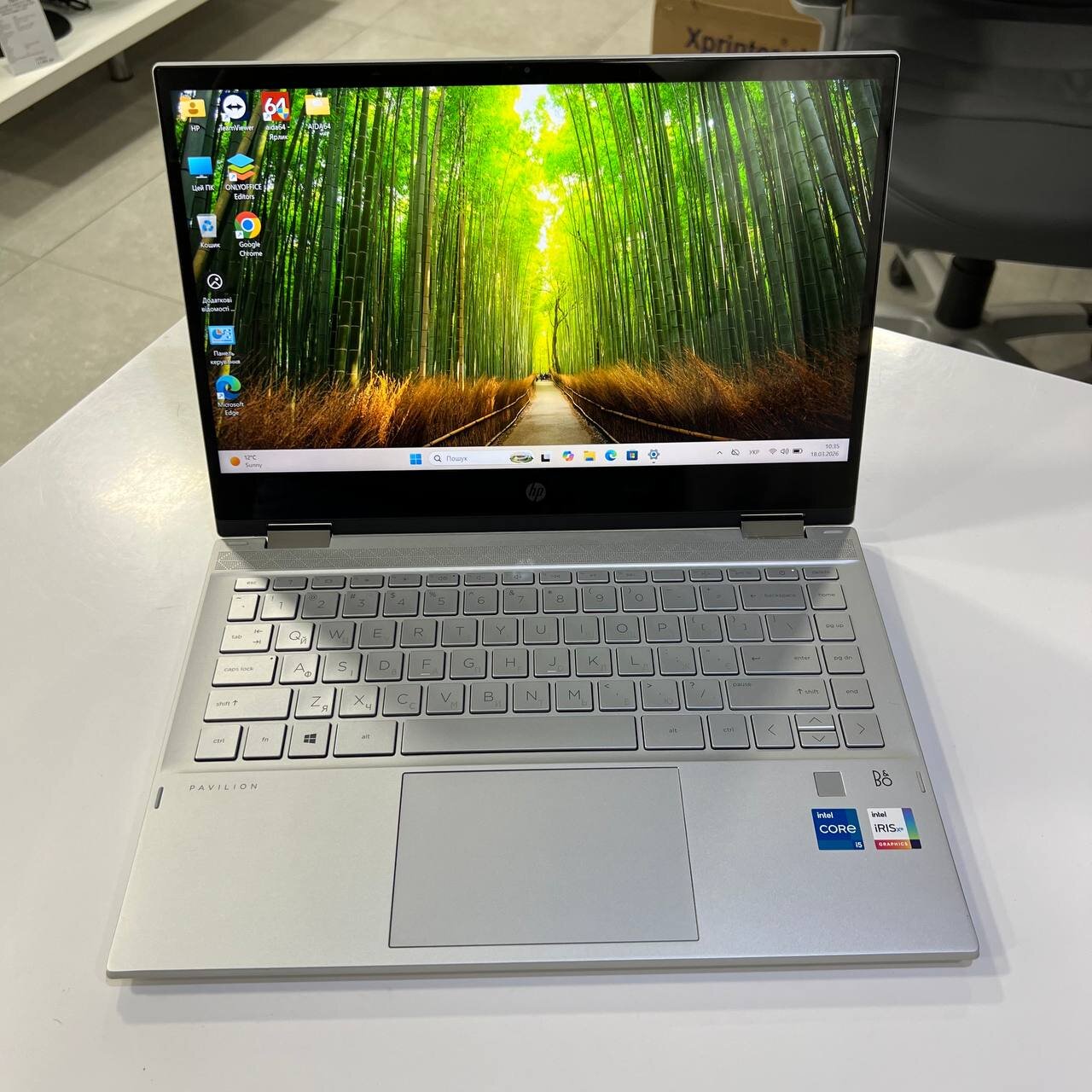 HP Pavilion X360 Intel Core i5-1135G7/16Gb/256Gb SSD/Win11 (вживаний)