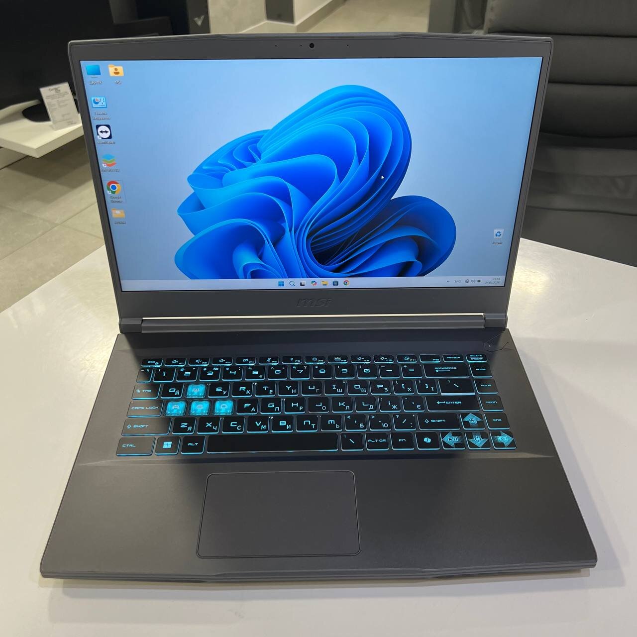 MSI Thin 15 B13VE-1451US Intel Core i5-13420H/RTX4050 6Gb/16Gb/512Gb SSD/Win11