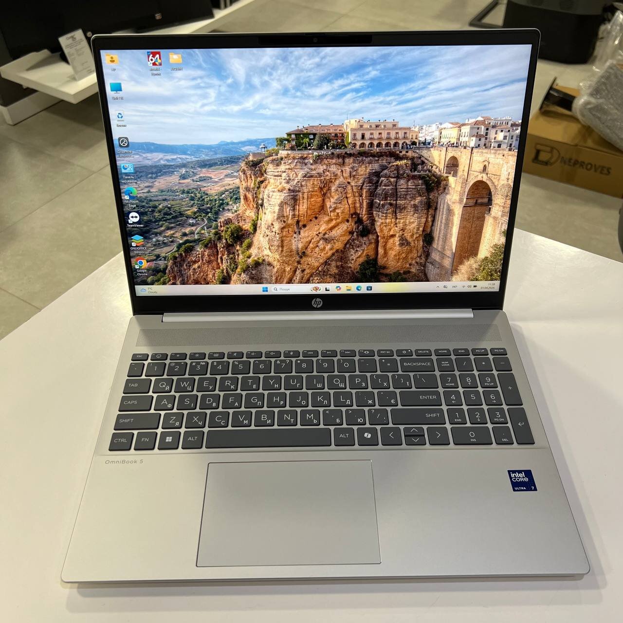 HP OmniBook 5 Intel Core Ultra 7 255U/16Gb/1Tb SSD/Win11 (вживаний)