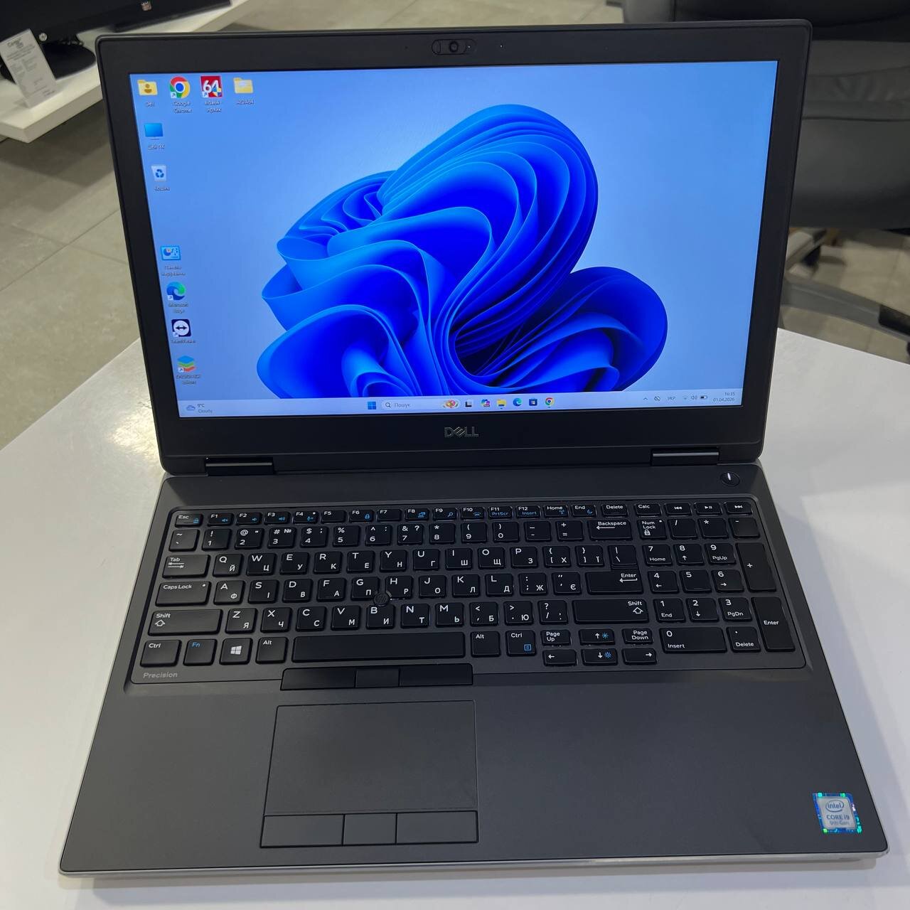 Dell Precision 7540 Intel Core i9-9980HK/T2000 4Gb/32Gb/512Gb SSD/Win11 (вживаний)