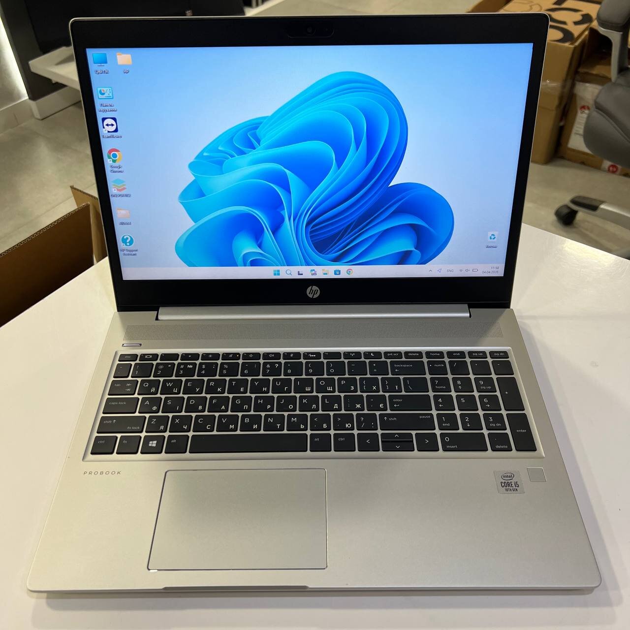 HP ProBook 450 G7 Intel Core i5-10210U/16Gb/256Gb SSD+500Gb HDD/Win11 (вживаний)