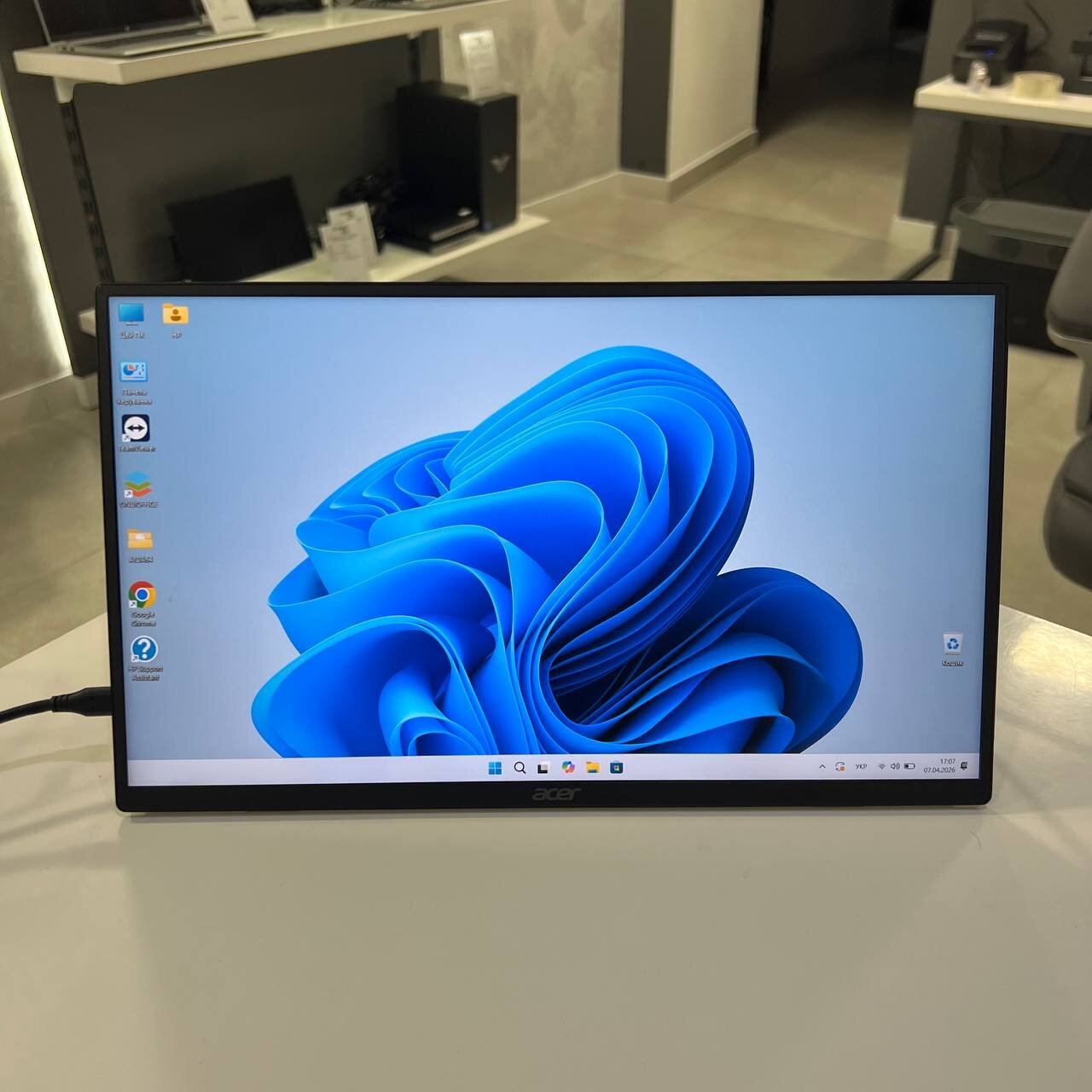Монітор Acer Portable Monitor PM161Q Jbmiuux (вживаний)