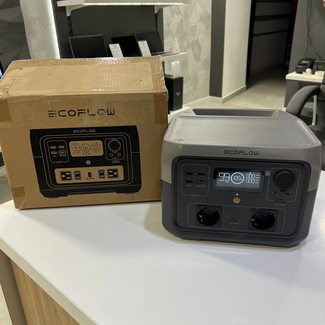Зарядна станція EcoFlow RIVER 2 Max (EU 220V)