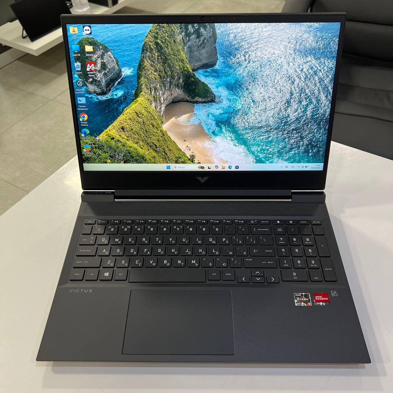 HP Victus 16 Ryzen 5 5600H/RX5500M 4Gb/16Gb/512Gb SSD/Win11 (вживаний)