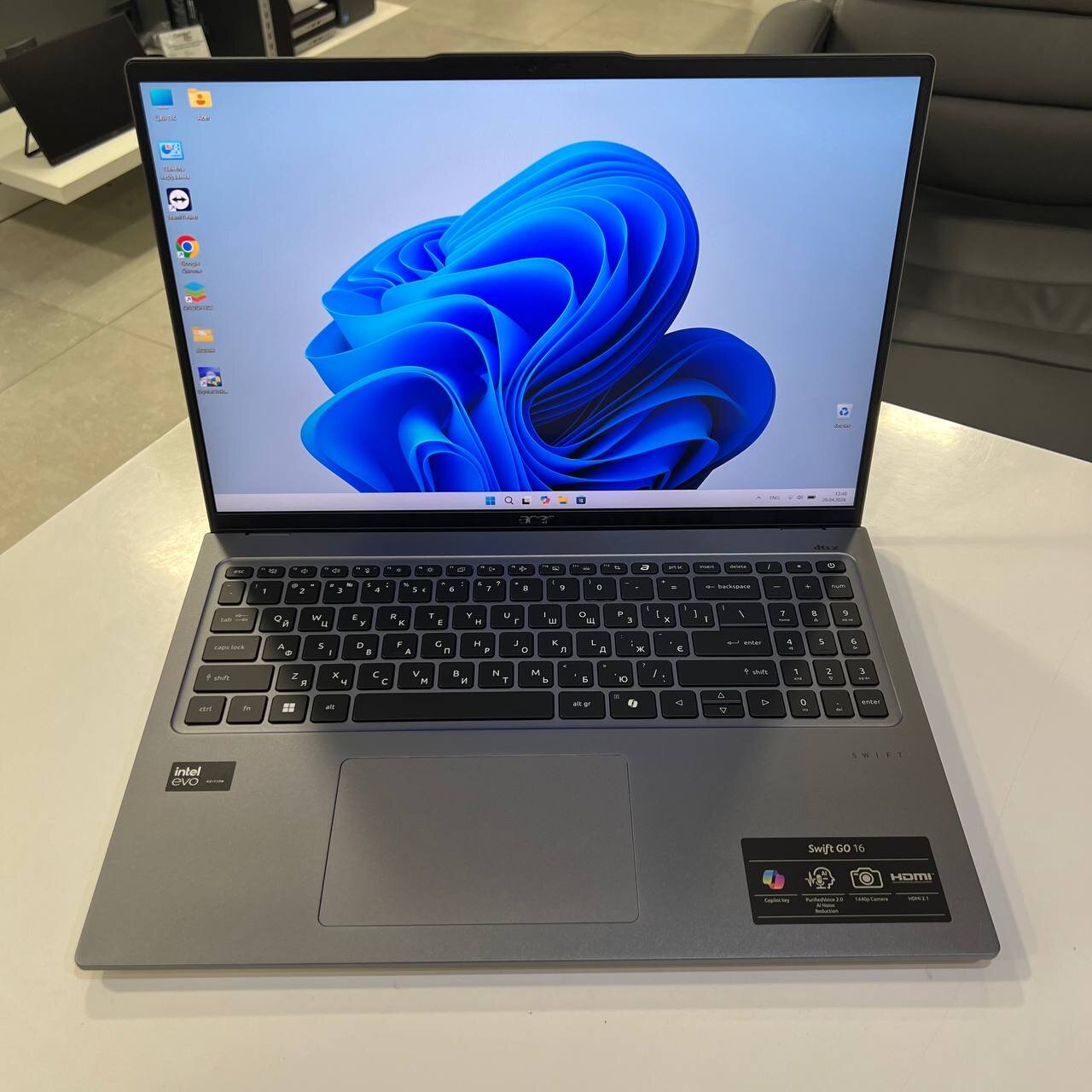 Acer Swift Go 16 Intel Core Ultra 9 185H/16Gb/1Tb SSD/Win11 (вживаний)