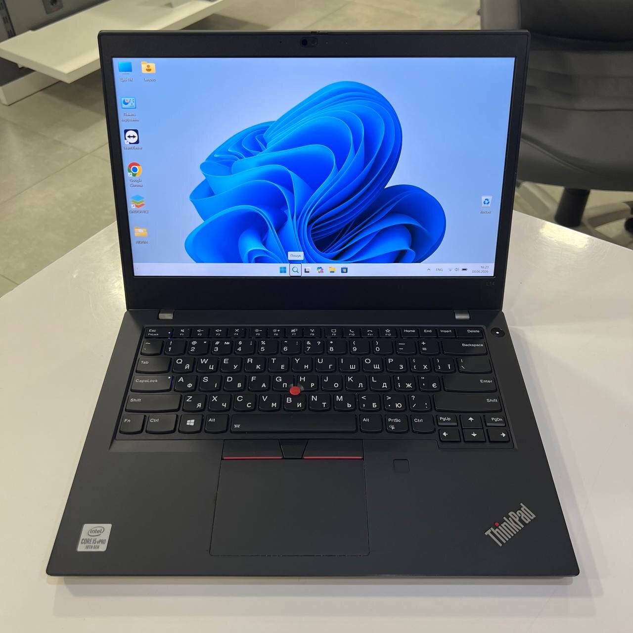 Lenovo ThinkPad L14 Intel Core i5-10310U/16Gb/256Gb SSD/Win11 (вживаний)