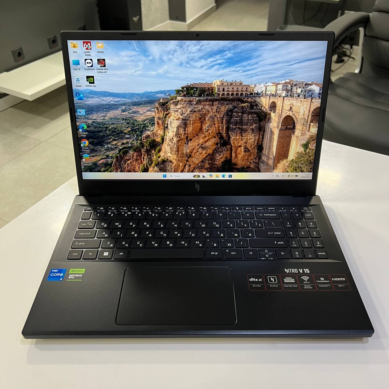 Acer Nitro V 15 Intel Core i5-13420H/RTX4050 6Gb/16Gb/512Gb SSD/Win11 (вживаний)