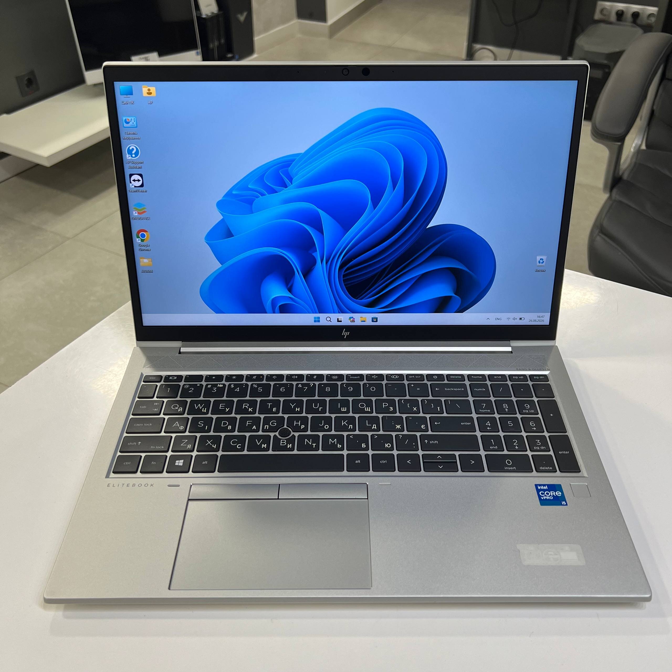HP ELITEBOOK 850 G8 Intel Core i5-1145G7/16Gb/512Gb SSD/Win11 (вживаний)