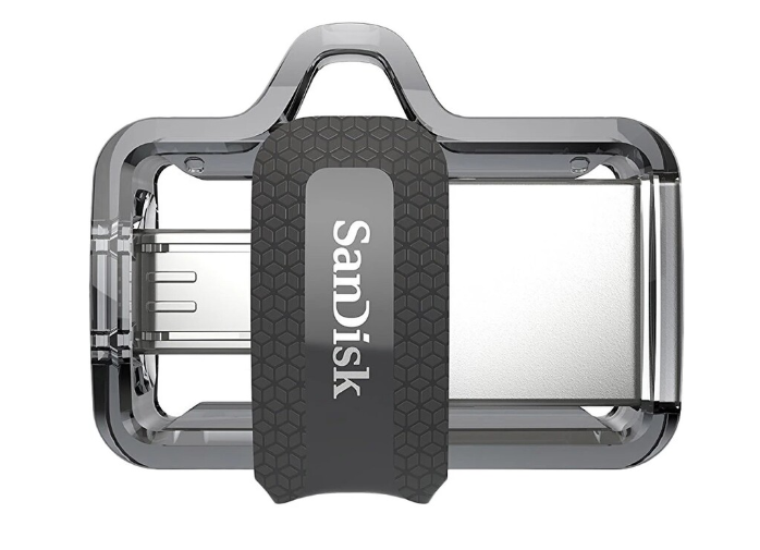 Флеш пам'ять 16GB SanDisk Ultra Dual OTG Black (SDDD3-016G-G46)