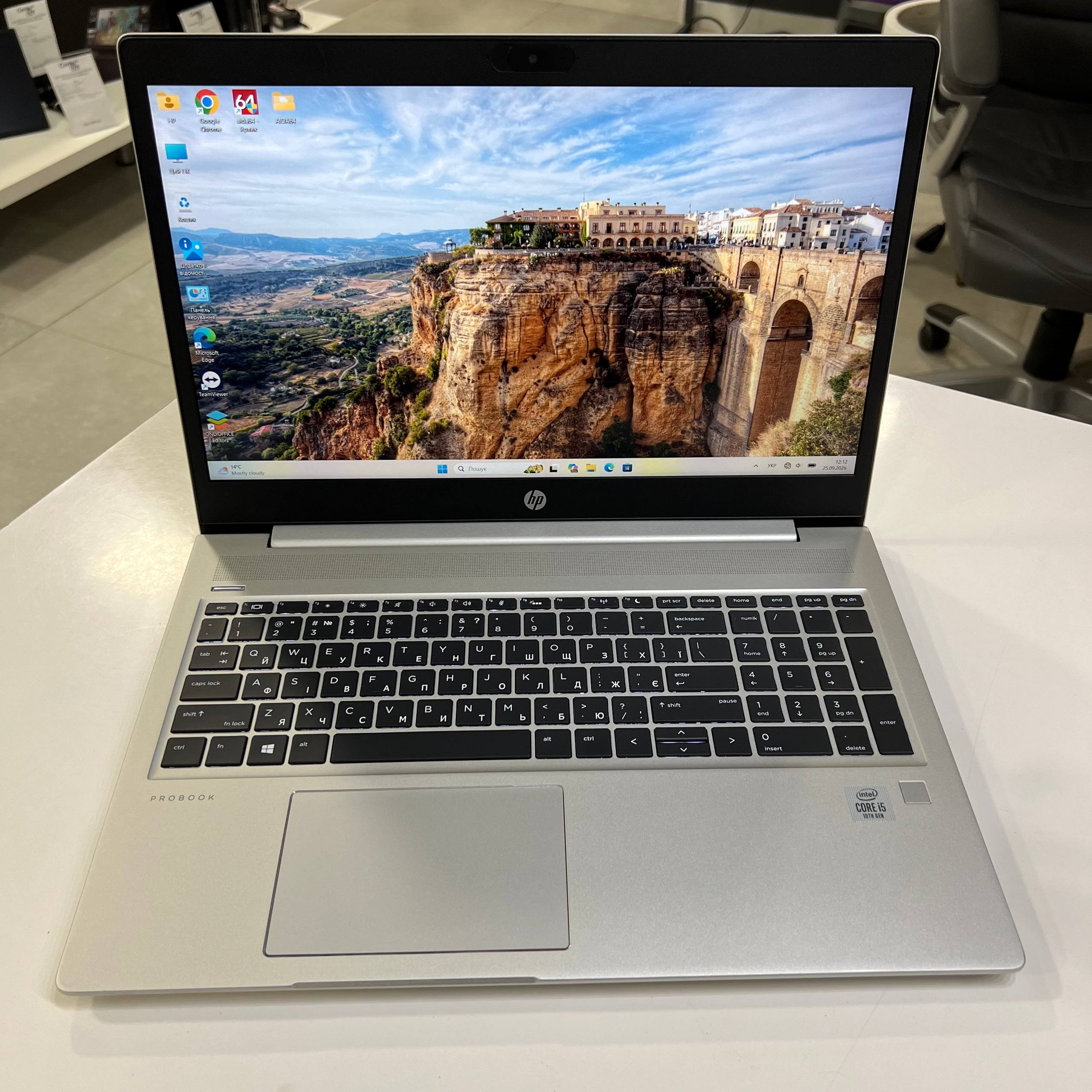HP ProBook 450 G7 Intel Core i5-10210U/16Gb/256Gb SSD/Win11 (вживаний)