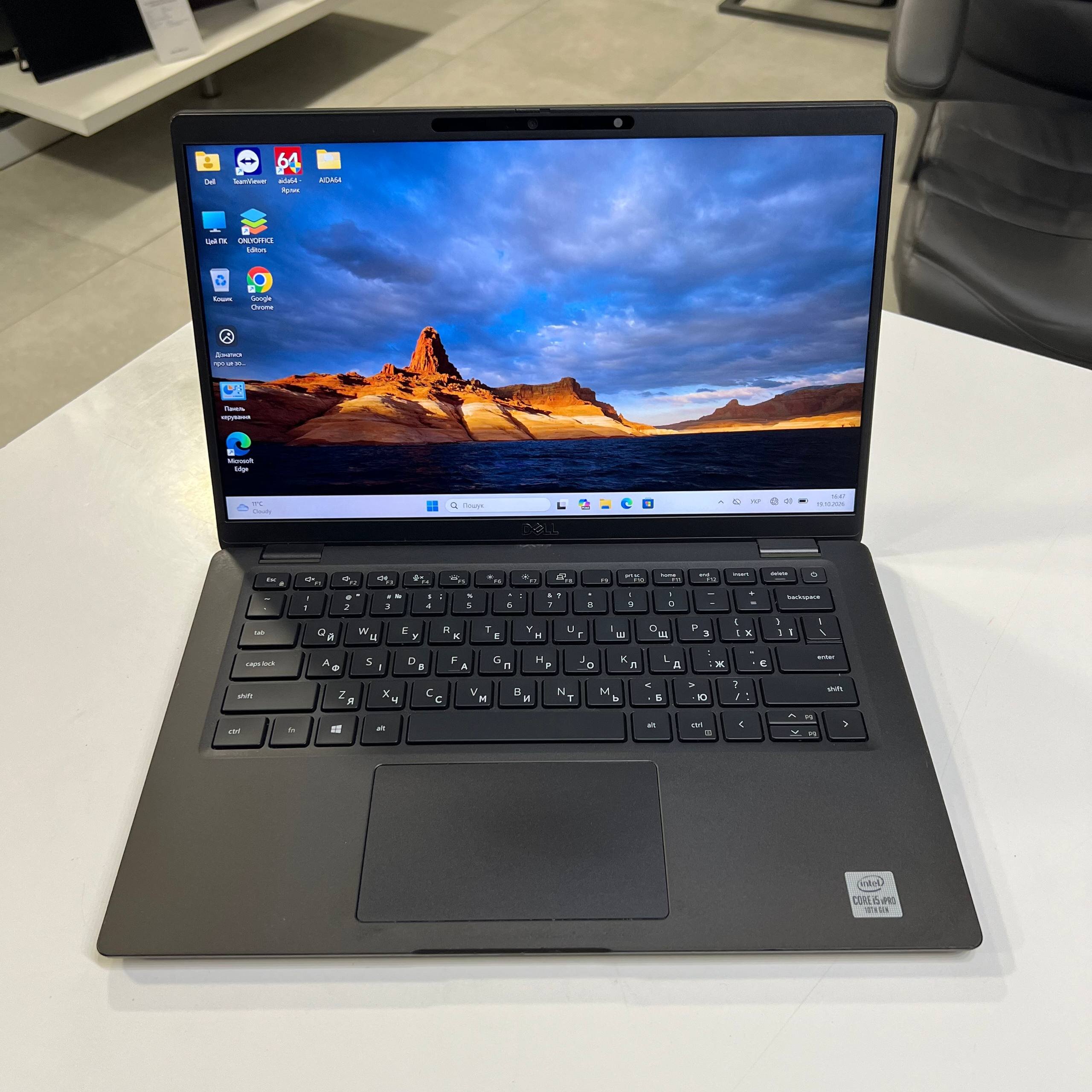 Dell Latitude 7410 Intel Core i5-10310U/8Gb/256Gb SSD/Win11 (вживаний)