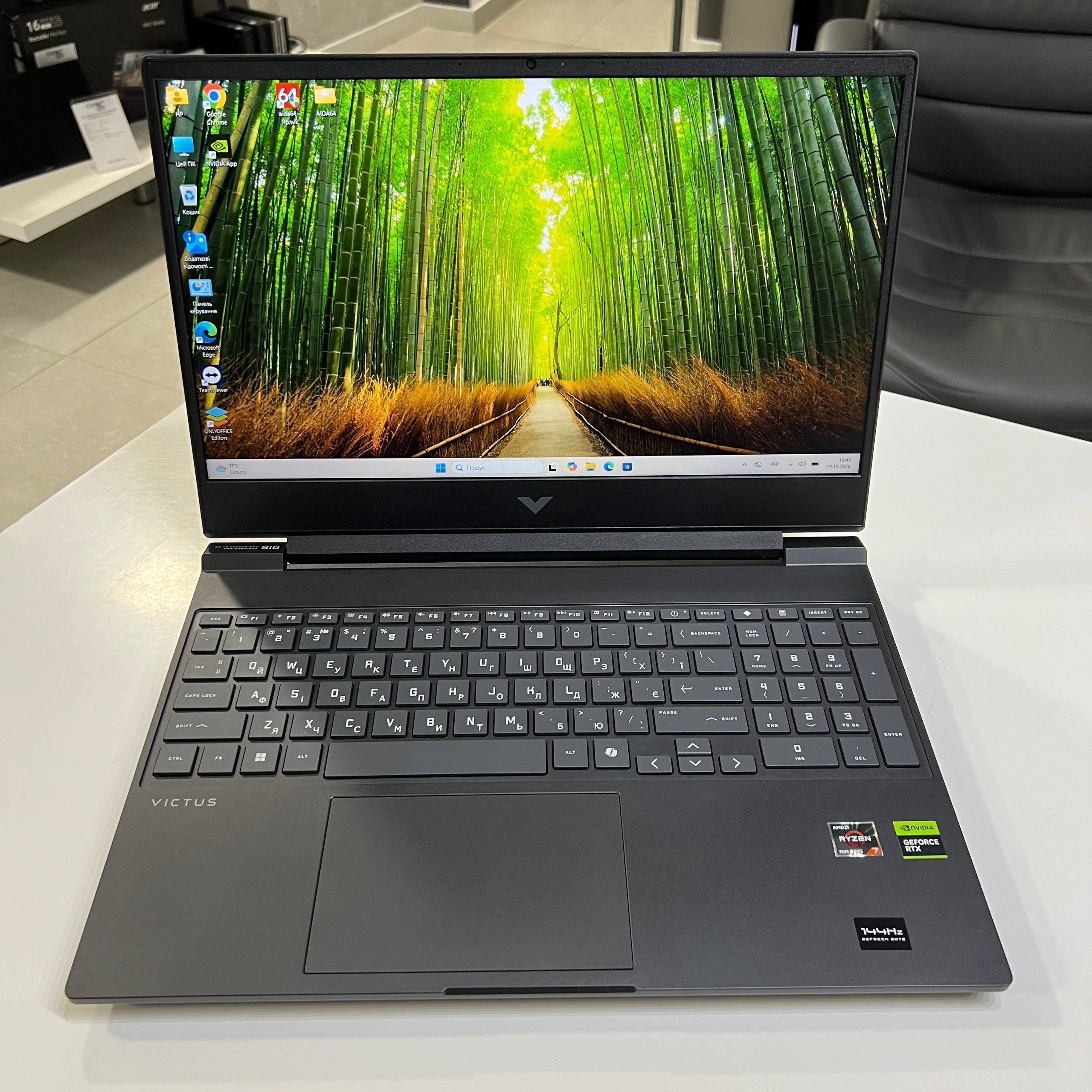 HP Victus 15 Ryzen 7 7445HS/RTX4050 6Gb/16Gb/512Gb SSD/Win11 (вживаний)