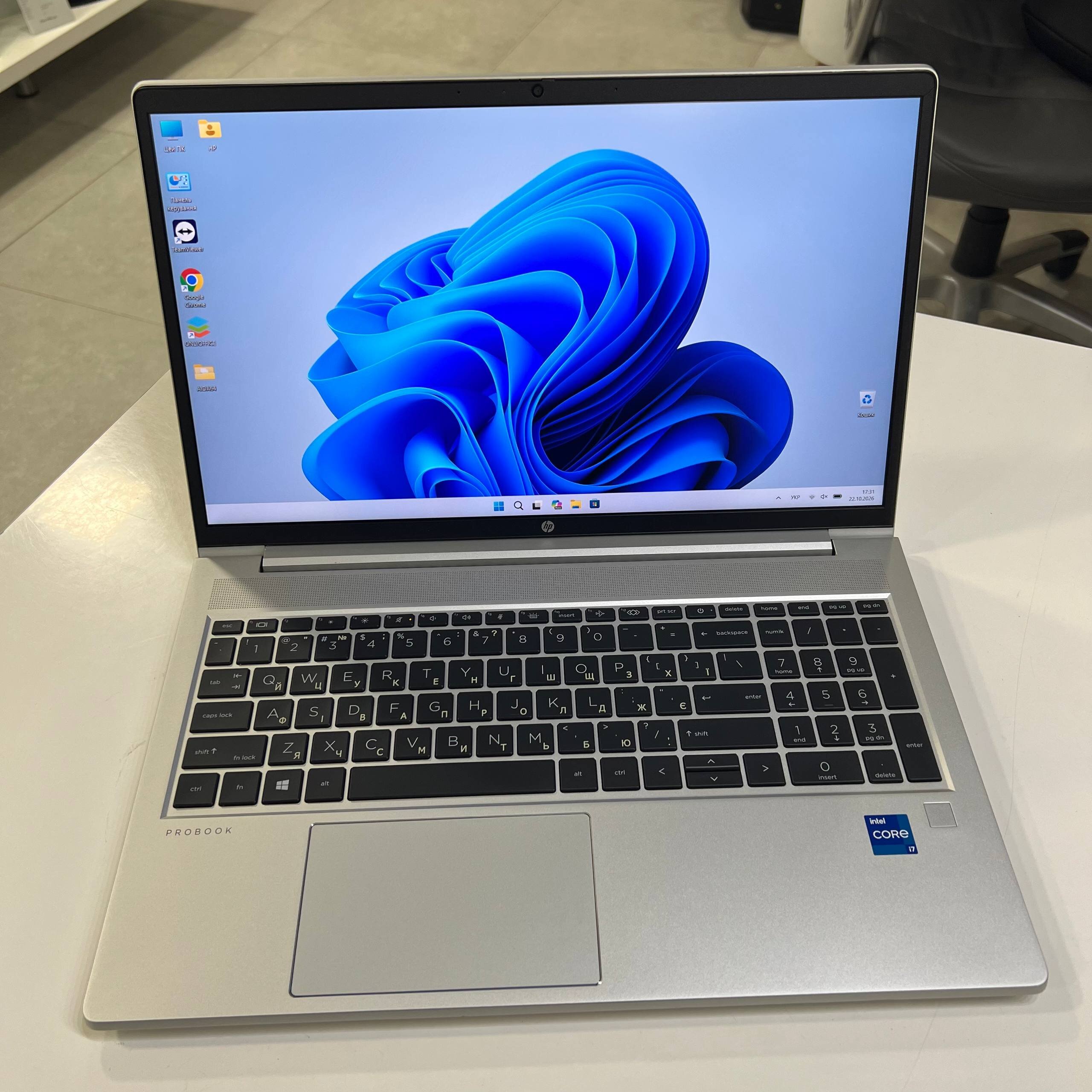 HP ProBook 450 G8 Intel Core i7-1165G7/MX450 2Gb/16Gb/512Gb SSD/Win11 (вживаний)