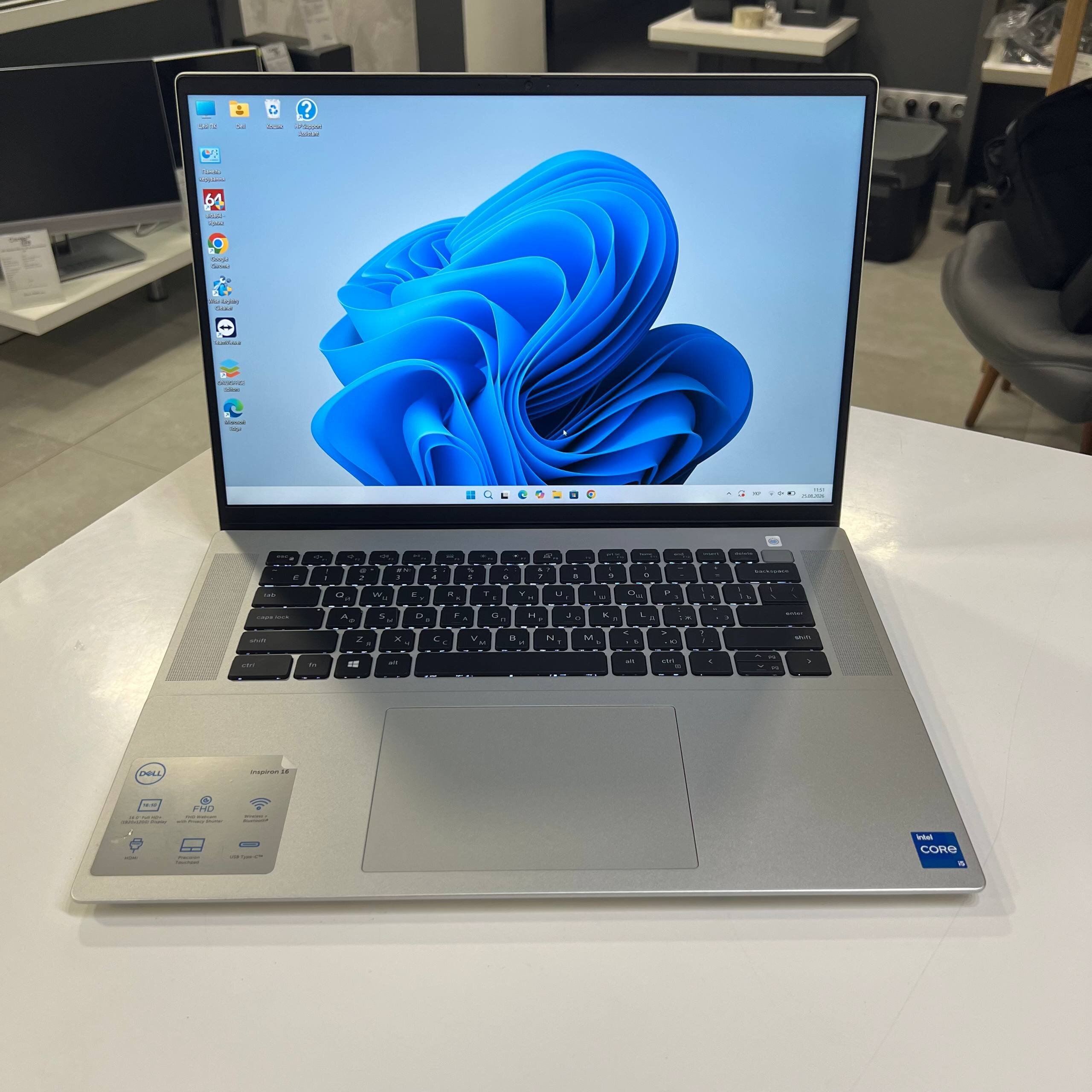 Dell Inspiron 5620 Intel Core i5-1235U/16Gb/512Gb SSD/Win11 (вживаний)