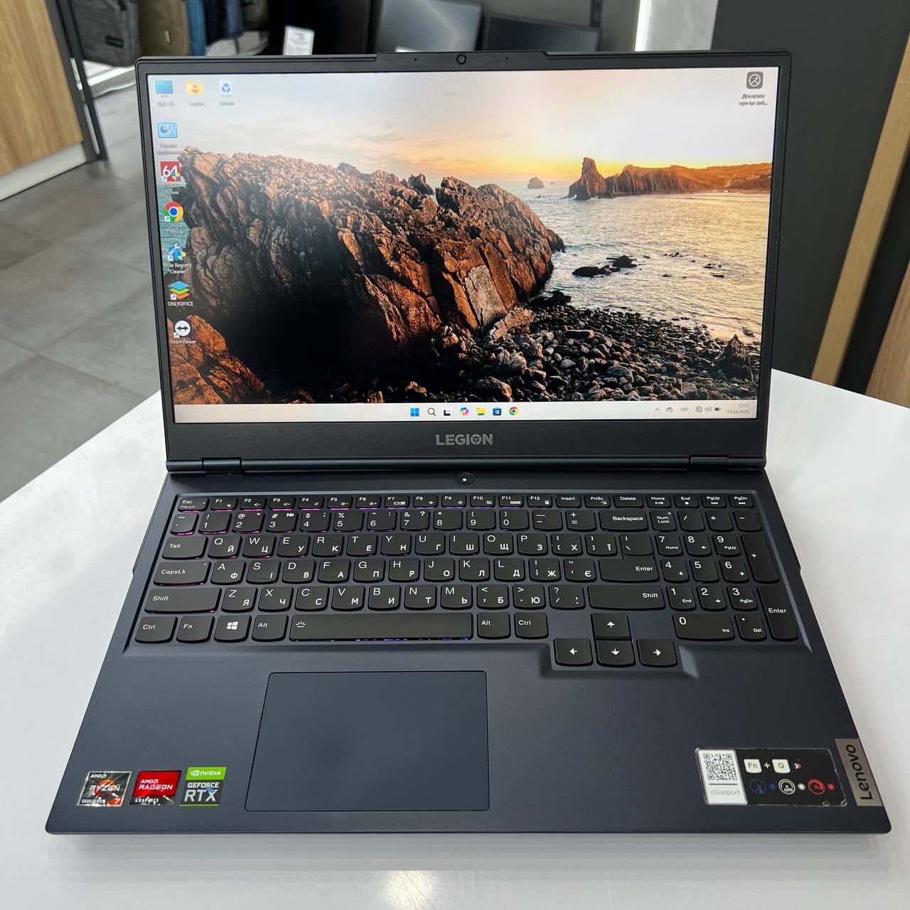 Lenovo Legion 5 Ryzen 7 5800H/RTX3050TI 4Gb/16Gb/512Gb SSD/Win11