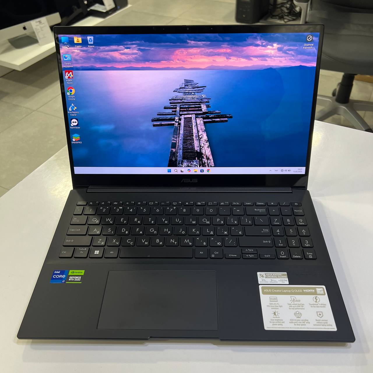 Asus Creator Laptop Q530 Intel Core i7-13620H/RTX3050 6Gb/16Gb/512Gb SSD/Win11