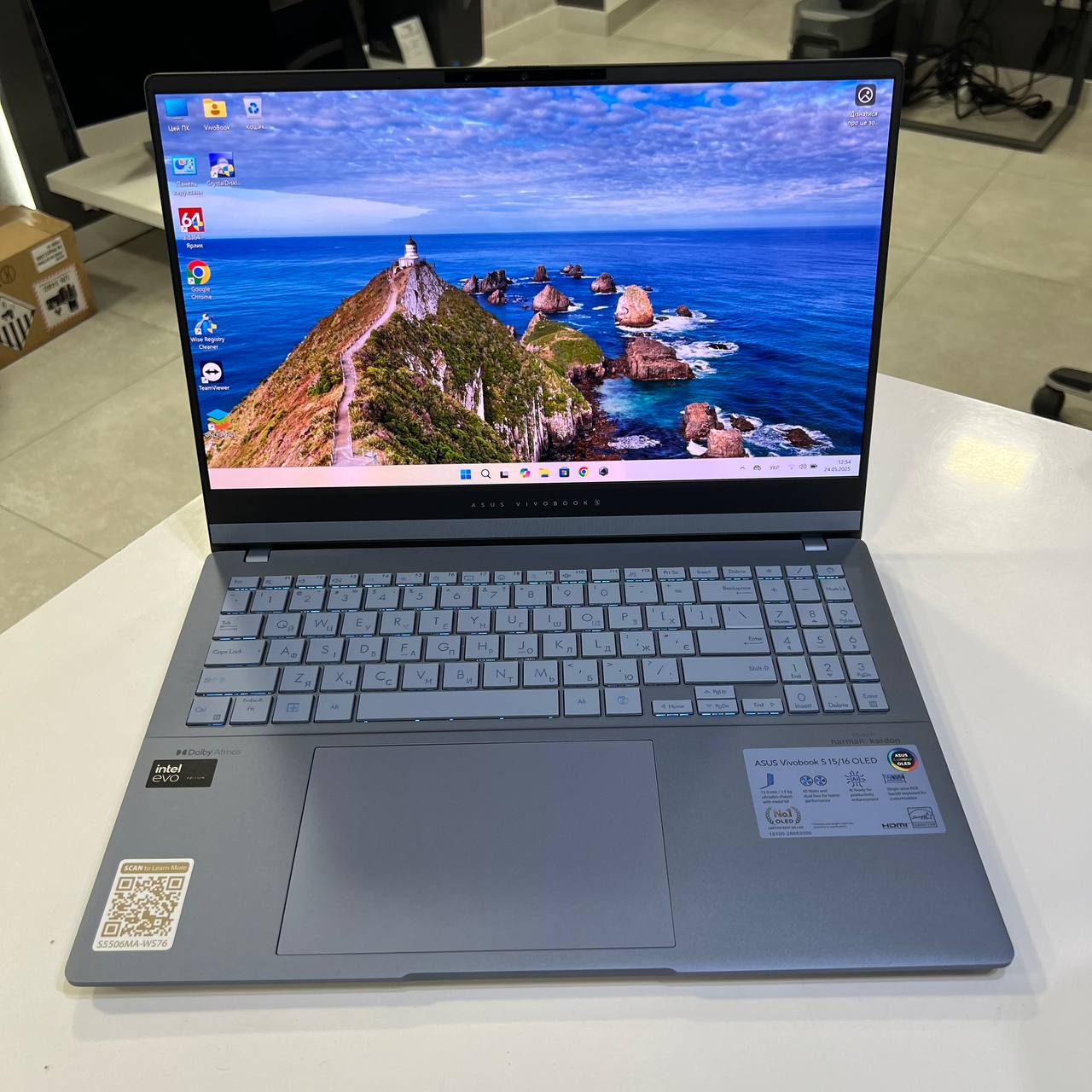 ASUS VivoBook S 15 Intel Core Ultra 7 155H/16Gb/1Tb SSD/Win11