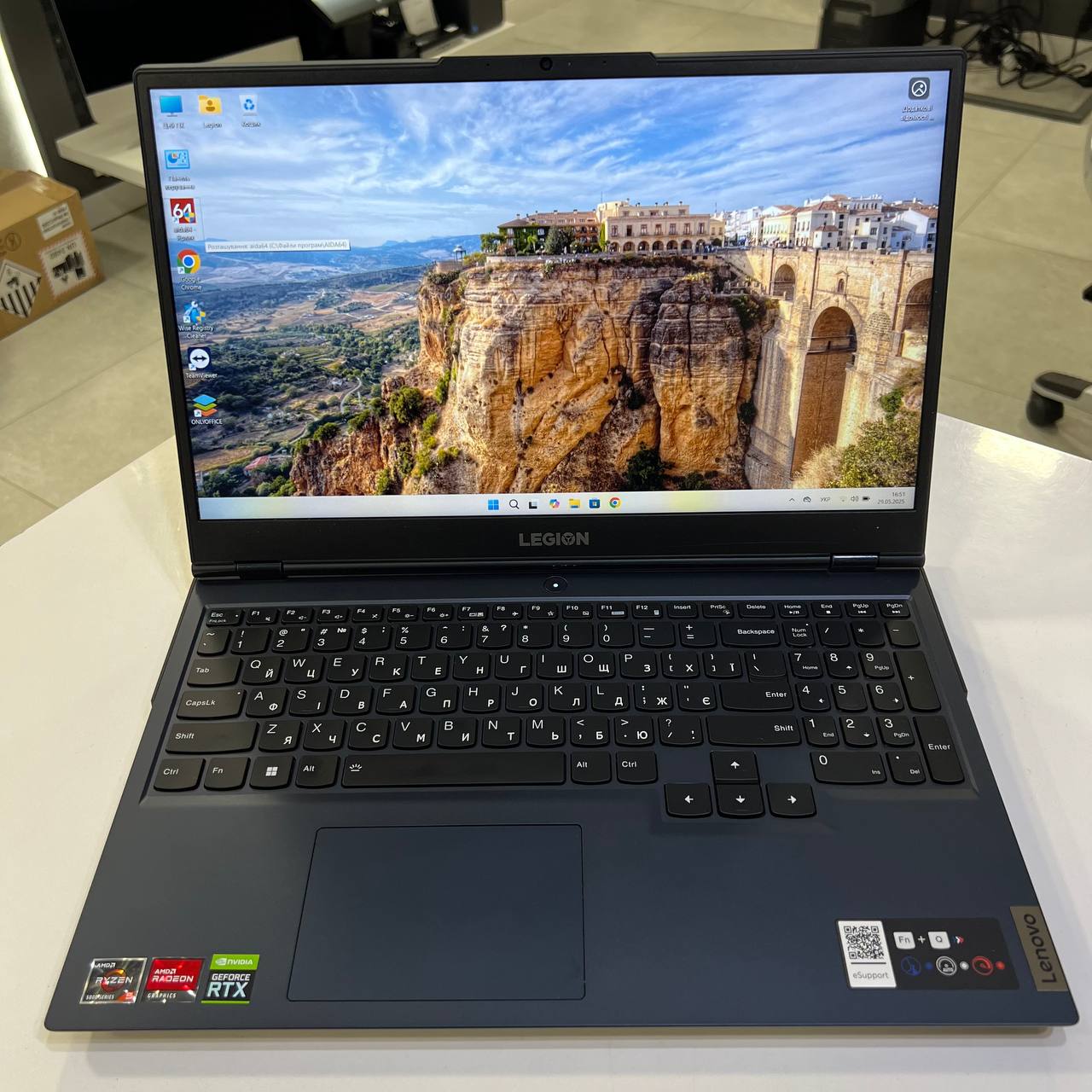 Lenovo Legion 5 Ryzen 5 5600H/RTX3050TI 4Gb/16Gb/1Tb SSD/Win11