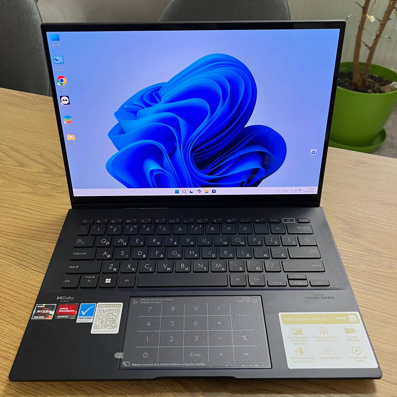 ASUS ZenBook 14 Ryzen 7 7730U/16Gb/512Gb SSD/Win11