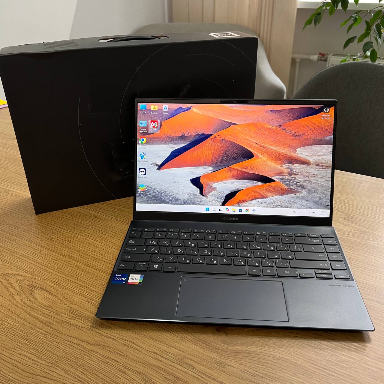 ASUS ZenBook 14 Intel Core i7-1165G7/8Gb/512Gb SSD/Win11 (вживаний)