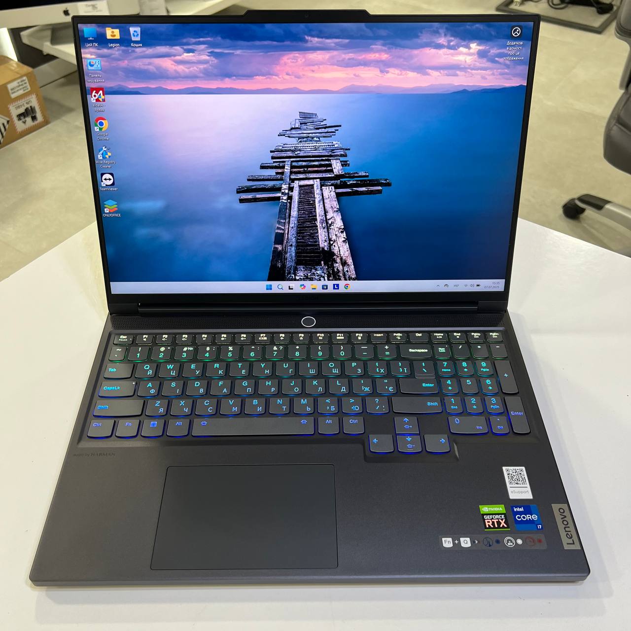 Lenovo Legion S7 Intel Core i7-12700H/RTX3060 6Gb/16Gb/512Gb SSD/Win11