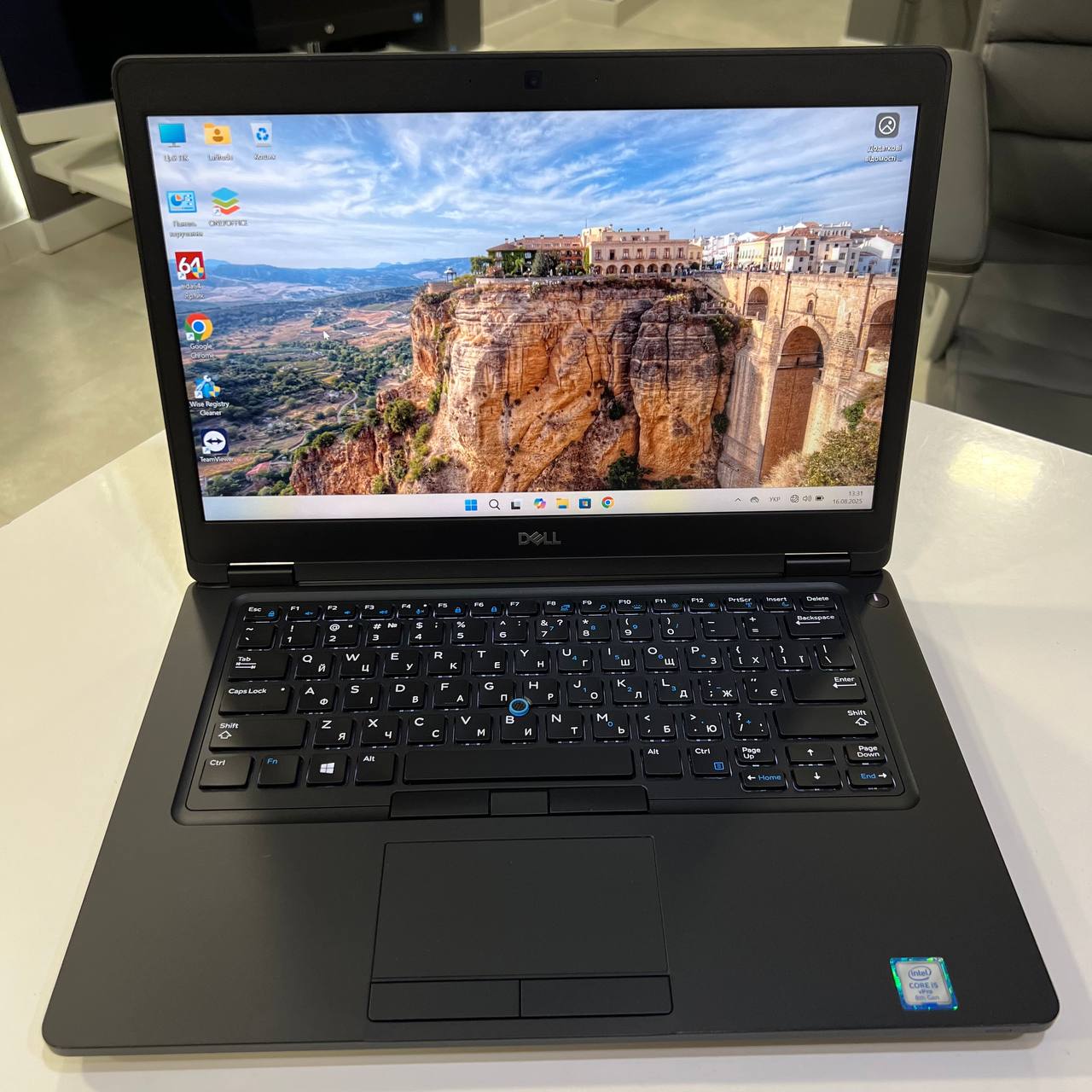 Dell Latitude 5491 Intel Core i5-8400H/MX130 2Gb/16Gb/256Gb SSD/Win11 (вживаний)