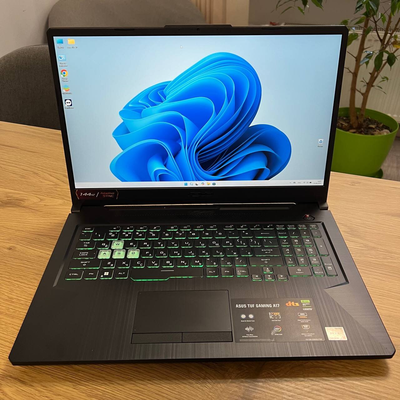 ASUS TUF A17 Ryzen 5 7535HS/RTX2050 4Gb/16Gb/512Gb SSD/Win11 (вживаний)