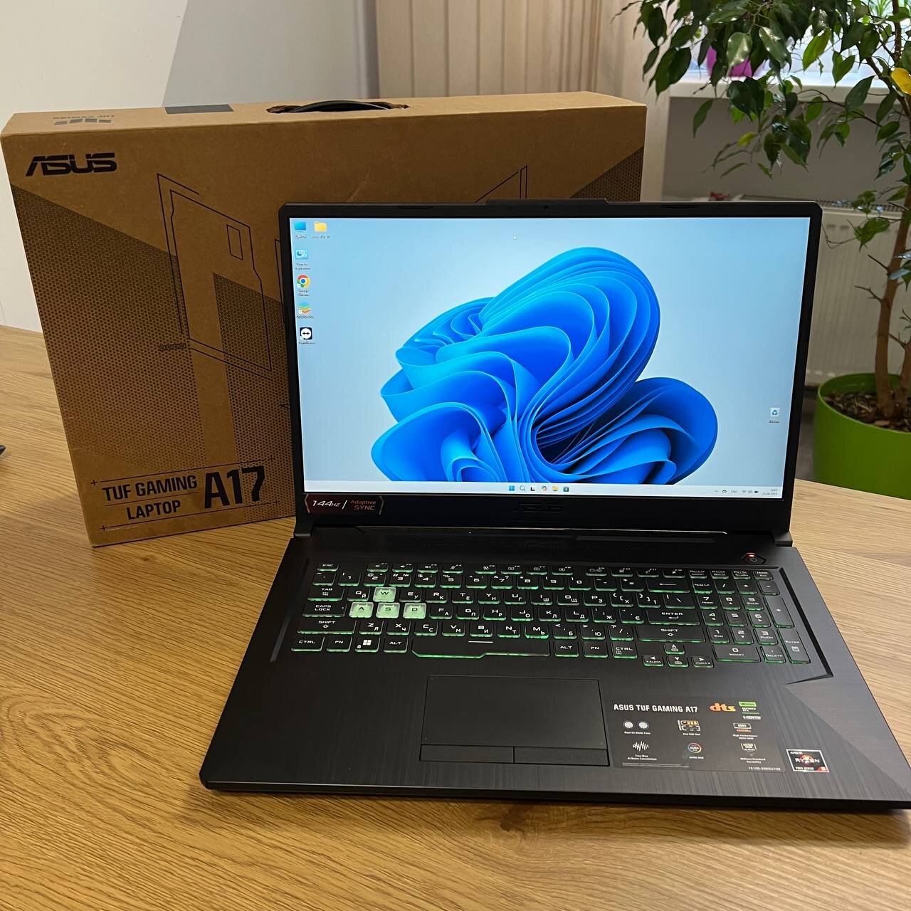 ASUS TUF A17 Ryzen 5 7535HS/RTX2050 4Gb/16Gb/512Gb SSD/Win11 (вживаний)
