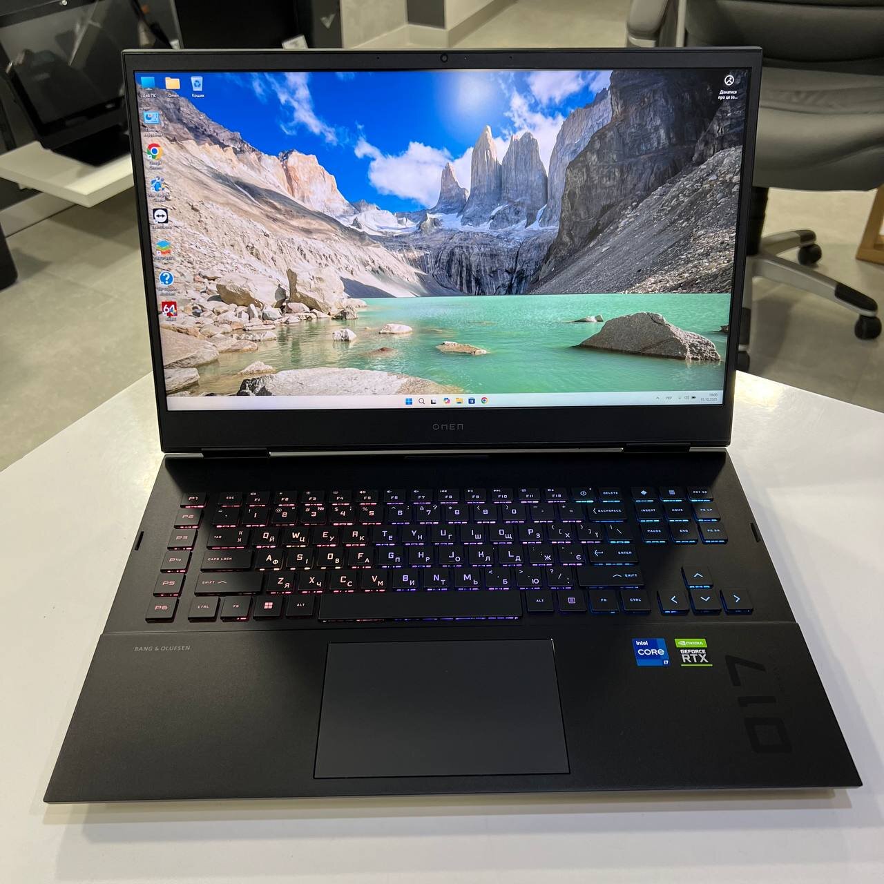 HP Omen 17 Intel Core i7-11800H/RTX3060 6Gb/16Gb/512Gb SSD/Win11 (вживаний)