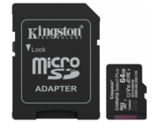 microSDXC 64GB Kingston Canvas Select Class 10 UHS-I + SD-adapter (SDCS/64GB)